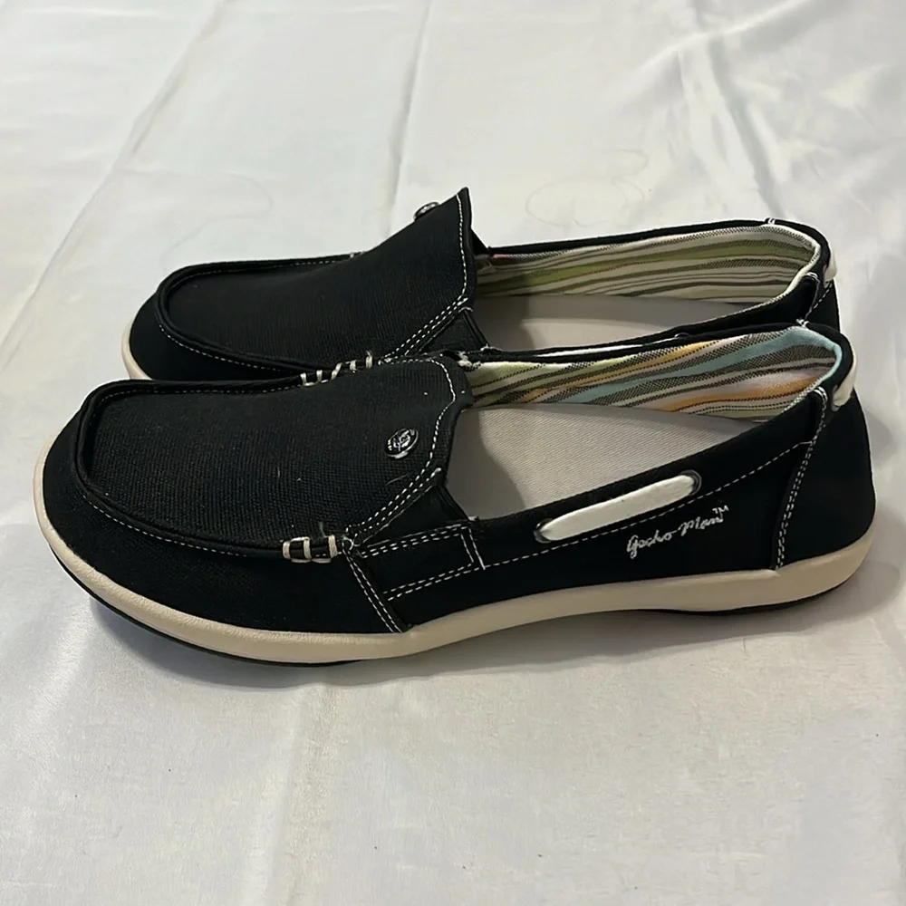 BNWT GECKO MAN BLACK LOAFERS - Picture 4 of 6
